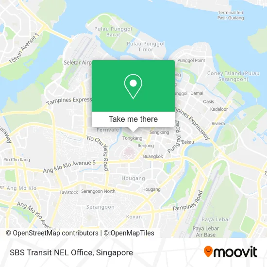SBS Transit NEL Office map