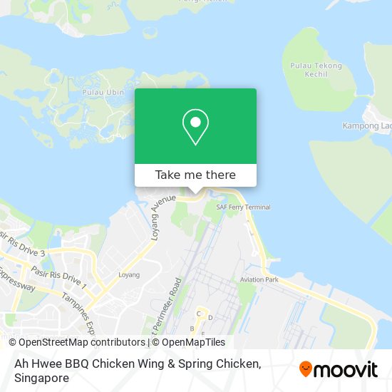 Ah Hwee BBQ Chicken Wing & Spring Chicken map