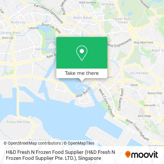 H&D Fresh N Frozen Food Supplier map