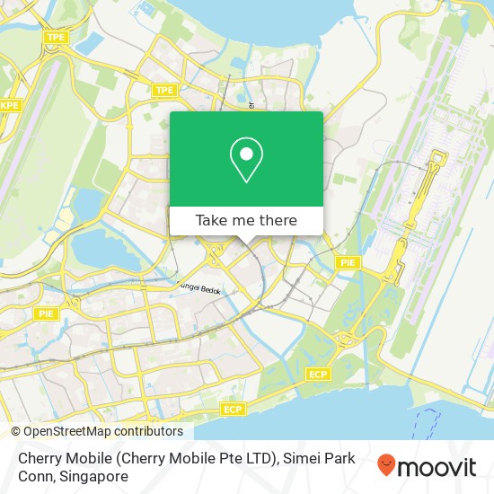 Cherry Mobile (Cherry Mobile Pte LTD), Simei Park Conn地图