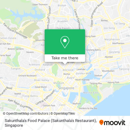 Sakunthala's Food Palace (Sakunthala's Restaurant) map