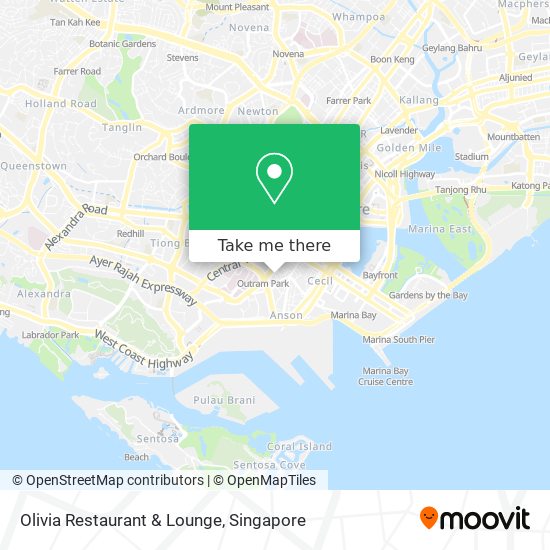 Olivia Restaurant & Lounge map