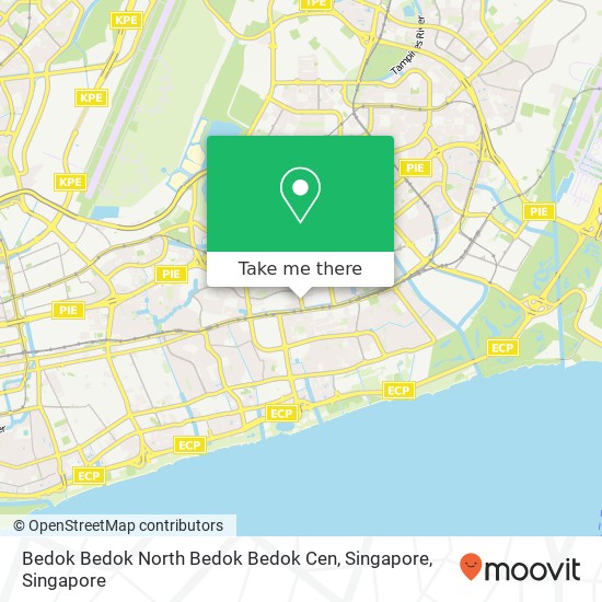 Bedok Bedok North Bedok Bedok Cen, Singapore地图