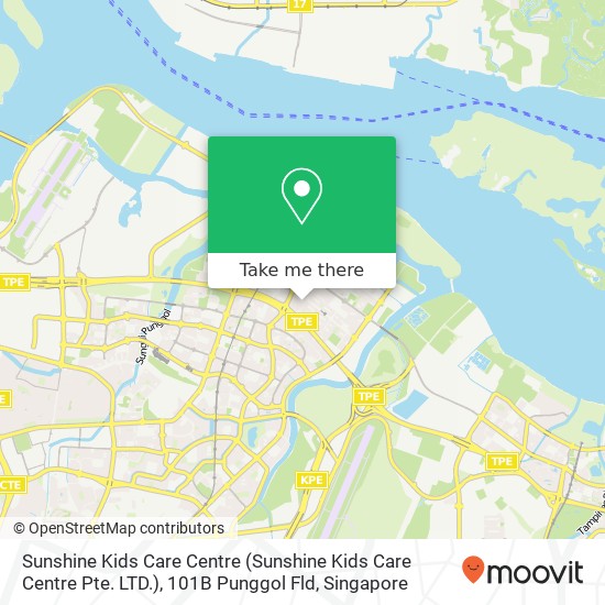 Sunshine Kids Care Centre (Sunshine Kids Care Centre Pte. LTD.), 101B Punggol Fld地图