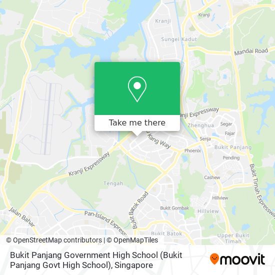 Bukit Panjang Government High School map