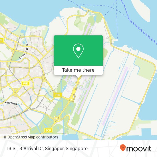 T3 S T3 Arrival Dr, Singapur map