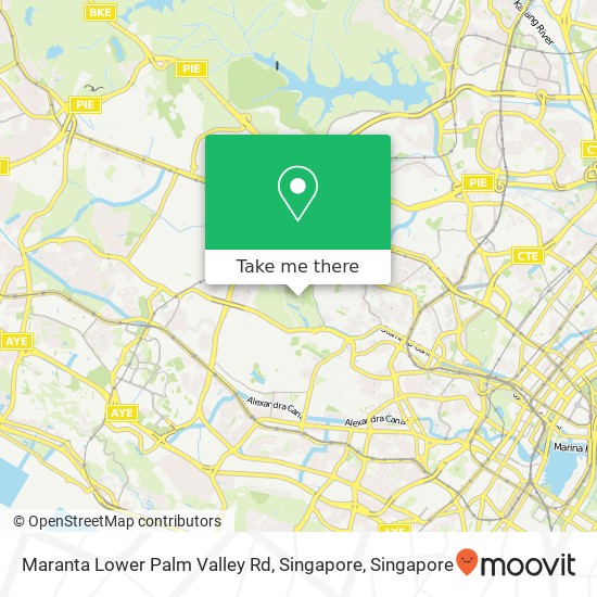 Maranta Lower Palm Valley Rd, Singapore map