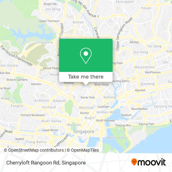 Cherryloft Rangoon Rd map