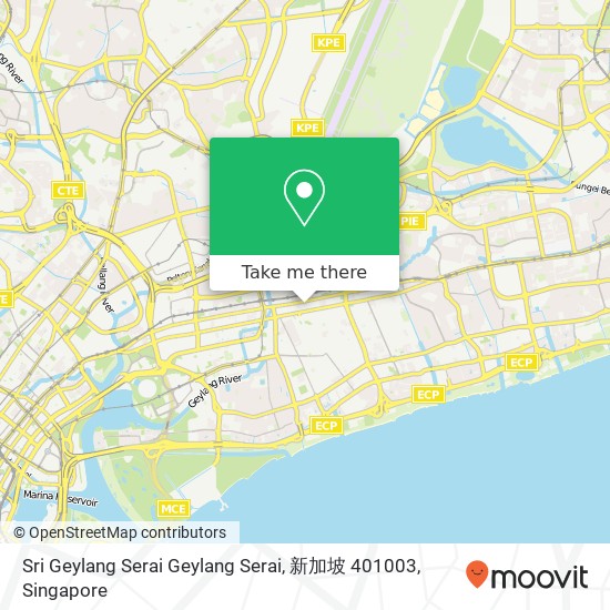 Sri Geylang Serai Geylang Serai, 新加坡 401003 map