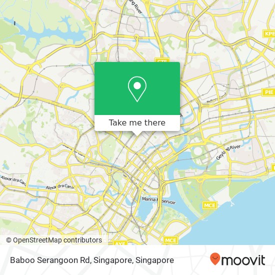 Baboo Serangoon Rd, Singapore地图