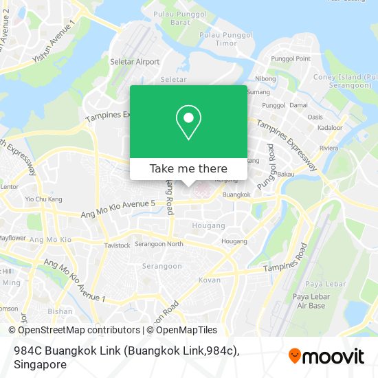 984C Buangkok Link (Buangkok Link,984c)地图