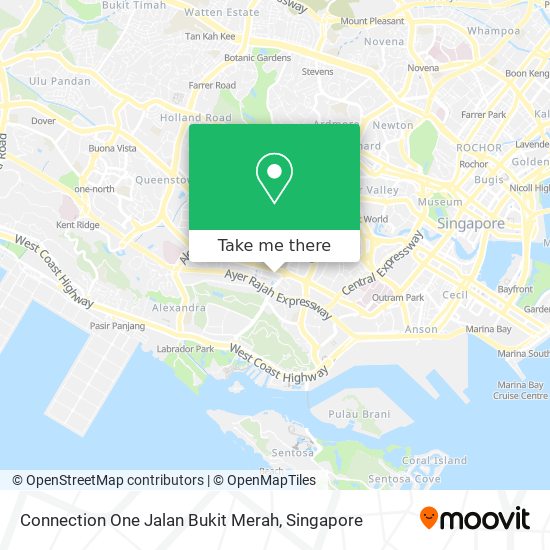 Connection One Jalan Bukit Merah map