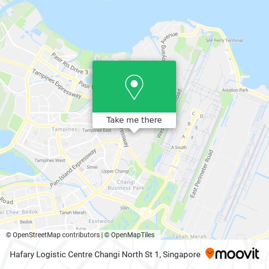 Hafary Logistic Centre Changi North St 1 map