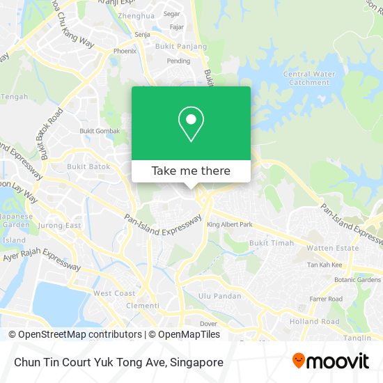 Chun Tin Court Yuk Tong Ave map