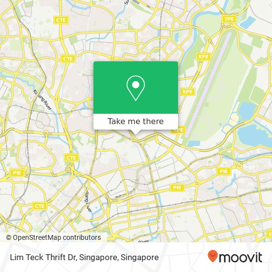 Lim Teck Thrift Dr, Singapore map