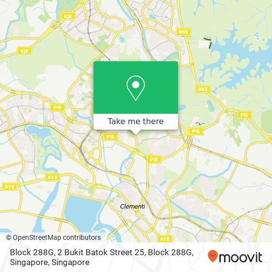 Block 288G, 2 Bukit Batok Street 25, Block 288G, Singapore map