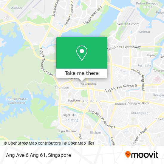 Ang Ave 6 Ang 61 map