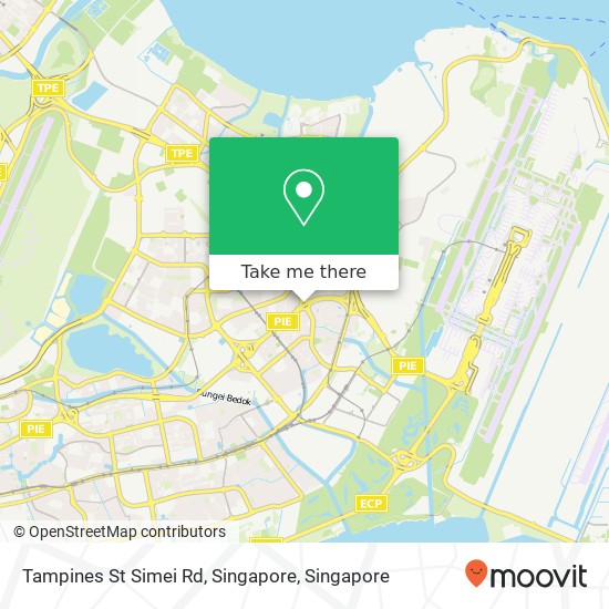 Tampines St Simei Rd, Singapore地图