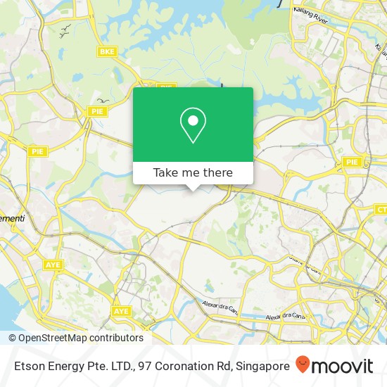 Etson Energy Pte. LTD., 97 Coronation Rd地图