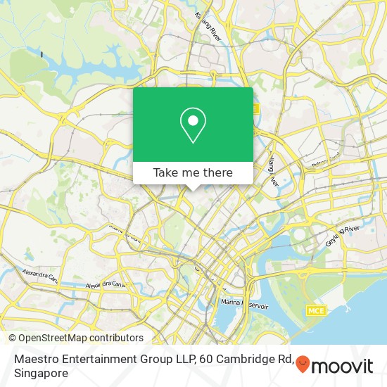 Maestro Entertainment Group LLP, 60 Cambridge Rd map