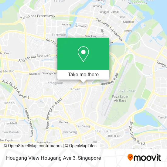 Hougang View Hougang Ave 3地图