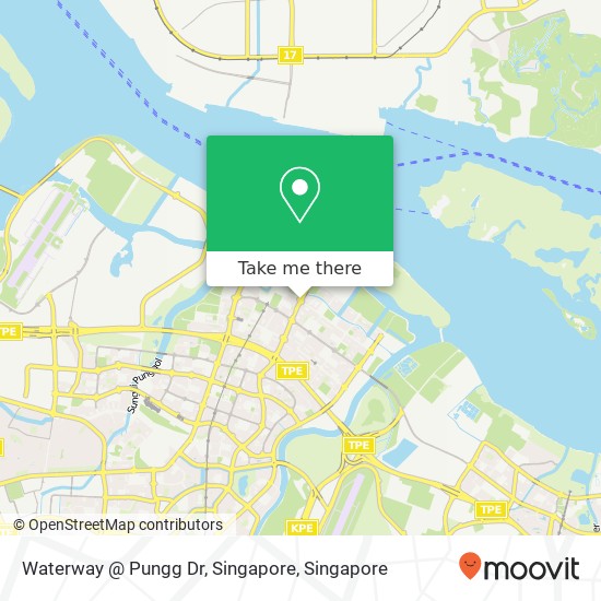 Waterway @ Pungg Dr, Singapore地图