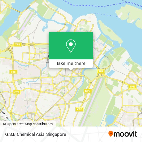 G.S.B Chemical Asia map