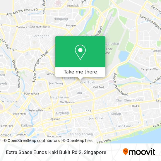 Extra Space Eunos Kaki Bukit Rd 2地图