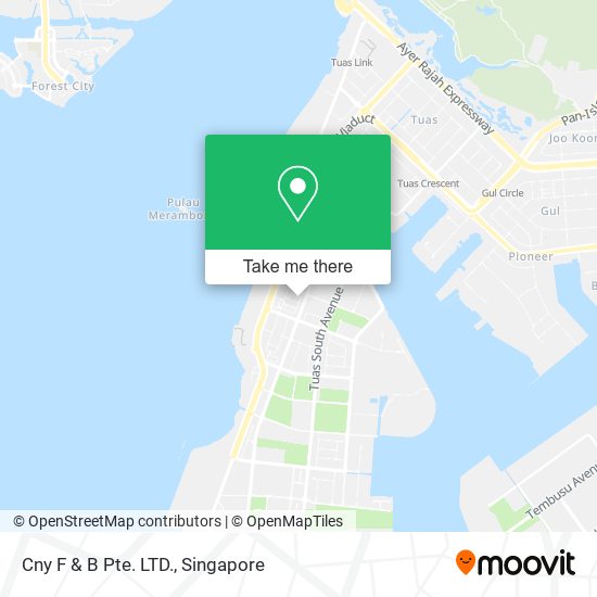 Cny F & B Pte. LTD. map