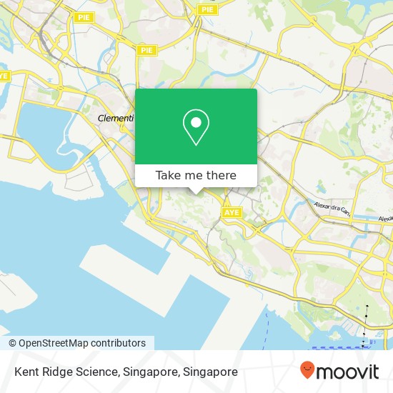 Kent Ridge Science, Singapore地图