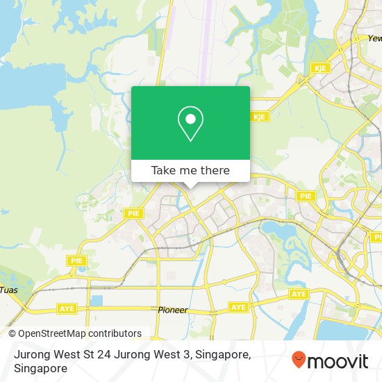 Jurong West St 24 Jurong West 3, Singapore map