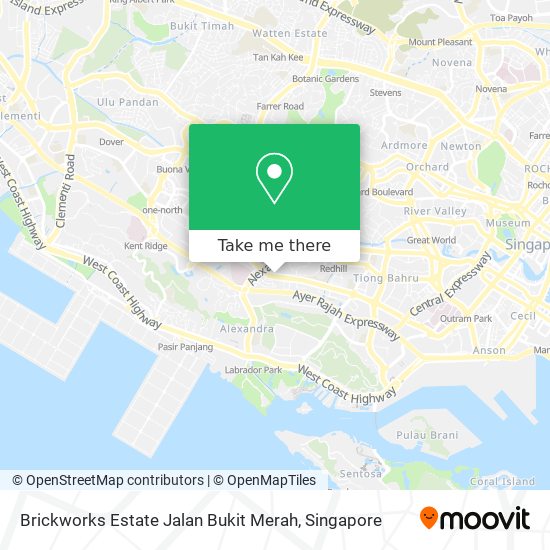 Brickworks Estate Jalan Bukit Merah地图