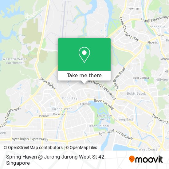 Spring Haven @ Jurong Jurong West St 42 map