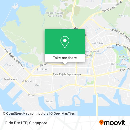 Girin Pte LTD map