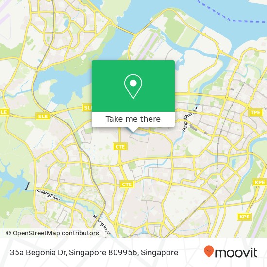 35a Begonia Dr, Singapore 809956 map