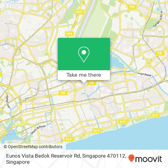 Eunos Vista Bedok Reservoir Rd, Singapore 470112 map
