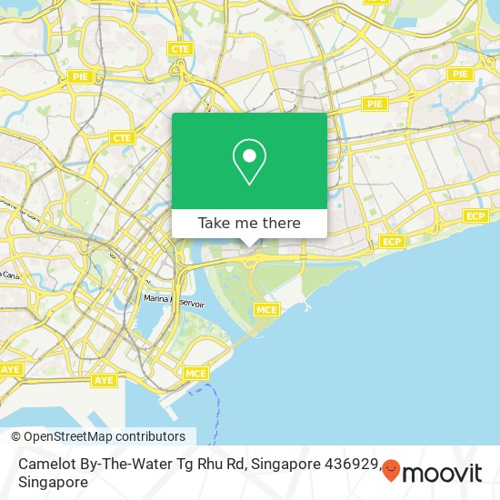Camelot By-The-Water Tg Rhu Rd, Singapore 436929地图