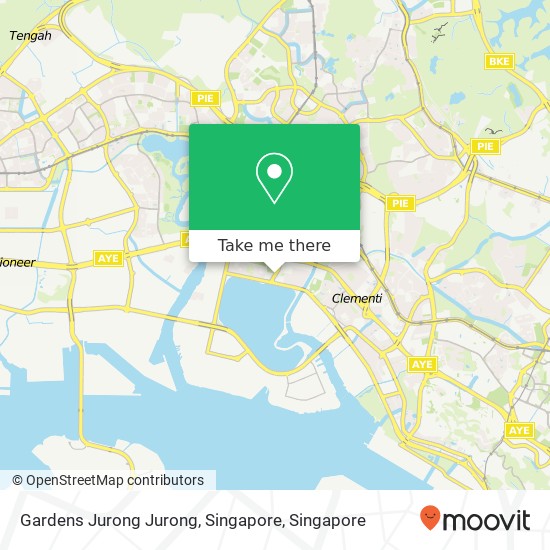 Gardens Jurong Jurong, Singapore地图