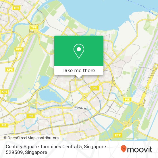 Century Square Tampines Central 5, Singapore 529509地图