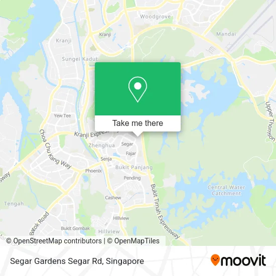 Segar Gardens Segar Rd地图