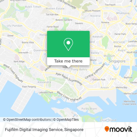 Fujifilm Digital Imaging Service map