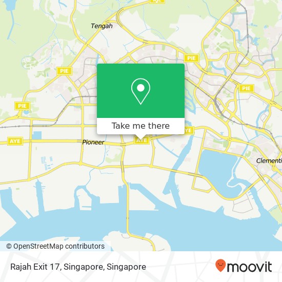 Rajah Exit 17, Singapore地图