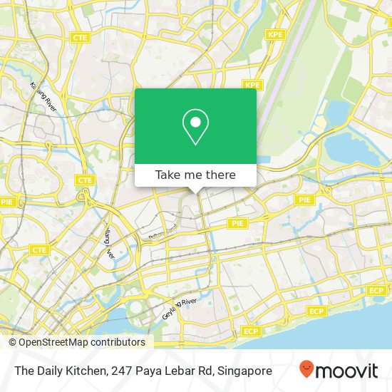 The Daily Kitchen, 247 Paya Lebar Rd map