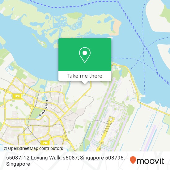 s5087, 12 Loyang Walk, s5087, Singapore 508795地图