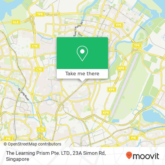 The Learning Prism Pte. LTD., 23A Simon Rd map