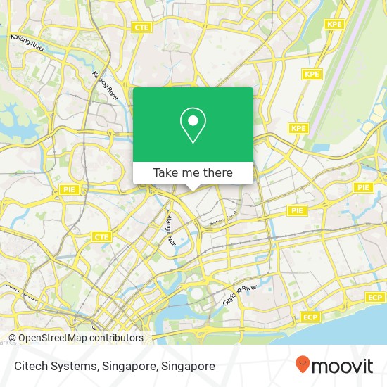 Citech Systems, Singapore map