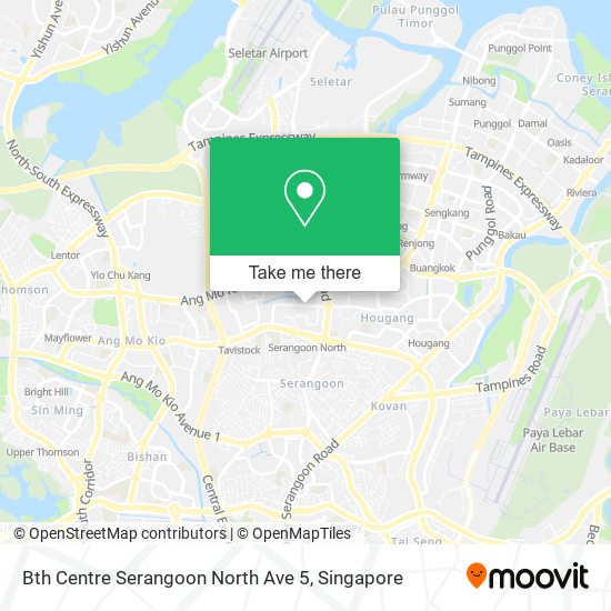 Bth Centre Serangoon North Ave 5地图