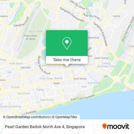 Pearl Garden Bedok North Ave 4地图