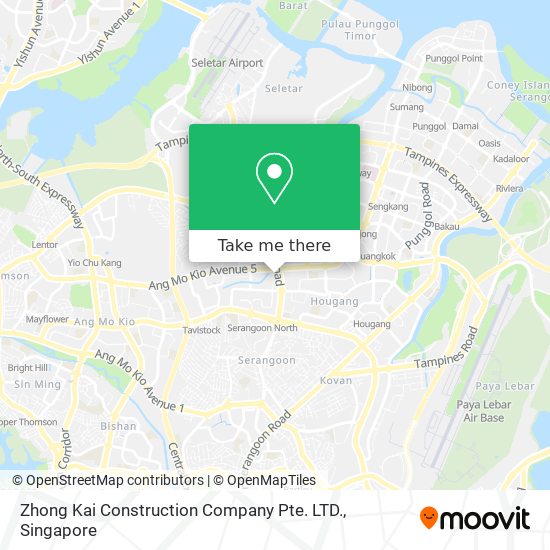 Zhong Kai Construction Company Pte. LTD.地图