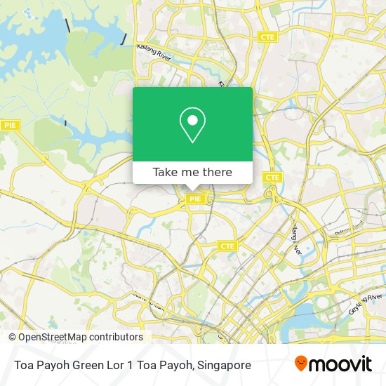 Toa Payoh Green Lor 1 Toa Payoh地图